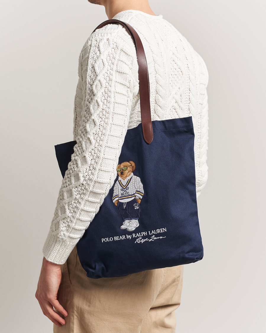 Herren | Polo Ralph Lauren Tote Bag Bear Newport Navy | Polo Ralph Lauren | Tote Bag Bear Newport Navy