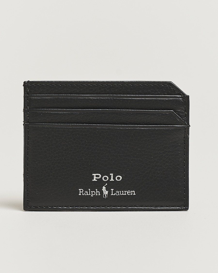 Herren | Geldbörsen | Polo Ralph Lauren | Polo Ralph LaurenPebble Leather Card CaseBlack