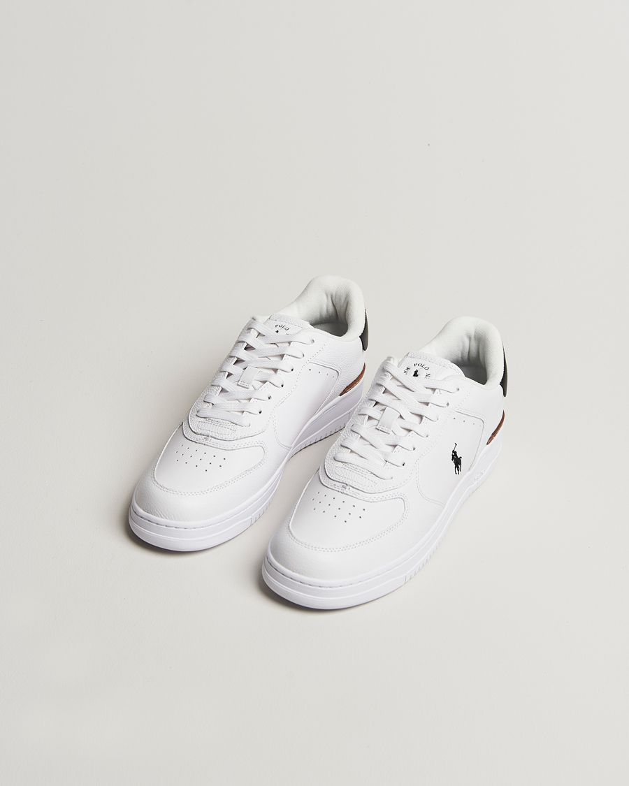 Herren | Sneaker | Polo Ralph Lauren | Masters Court Sneakers White/Black