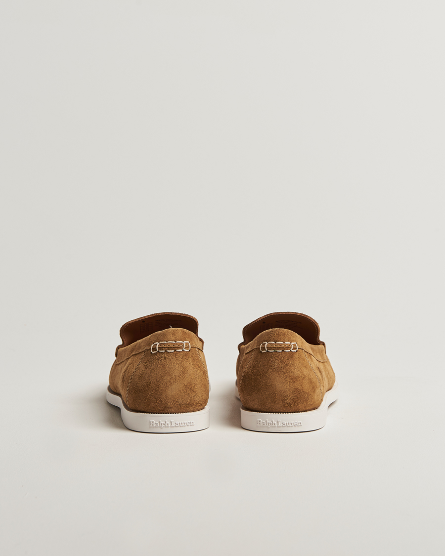 Herren | Polo Ralph Lauren Merton Suede Loafer Desert Tan | Polo Ralph Lauren | Merton Suede Loafer Desert Tan