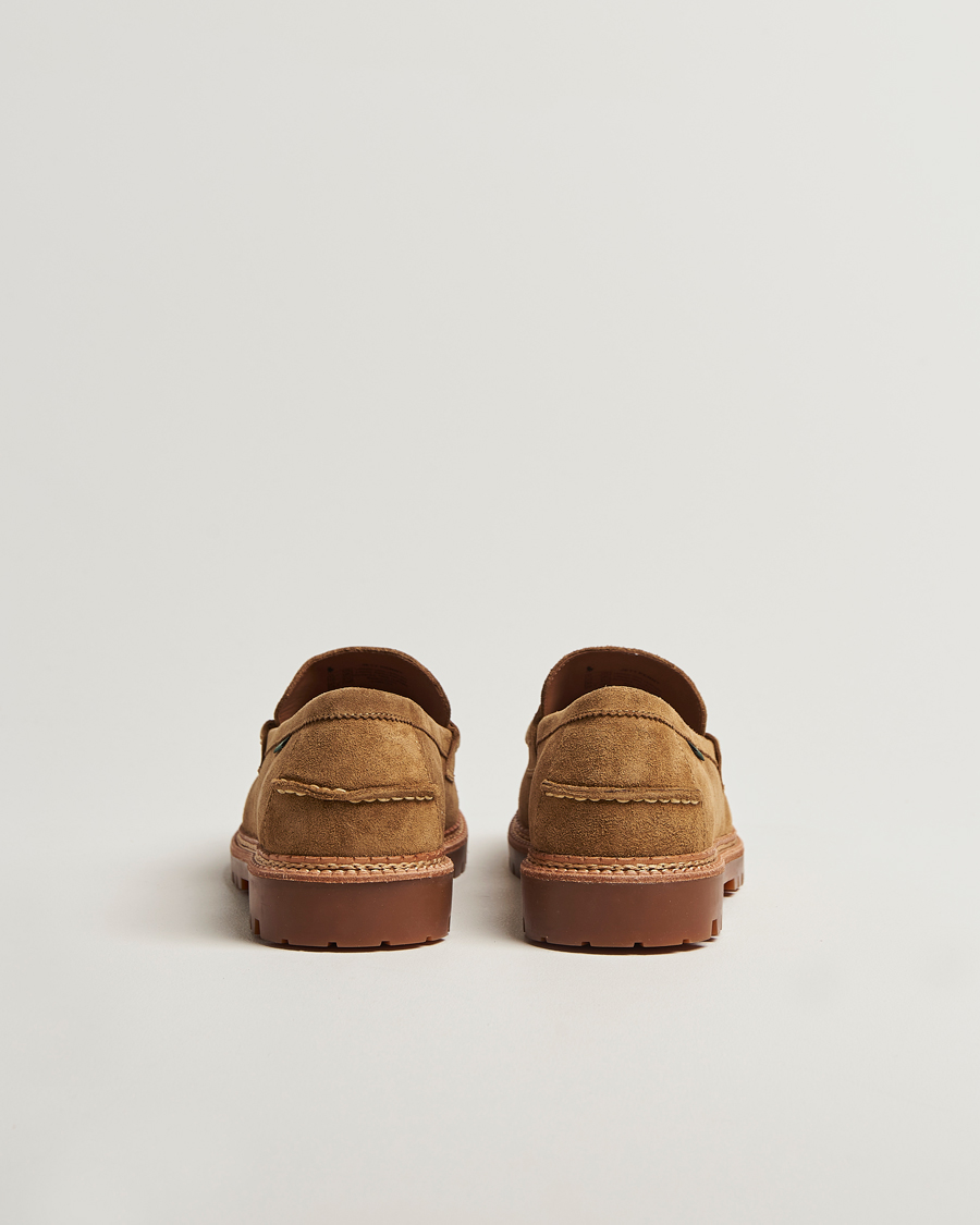 Herren | Polo Ralph Lauren Jett Penny Suede Loafers Desert Tan | Polo Ralph Lauren | Jett Penny Suede Loafers Desert Tan