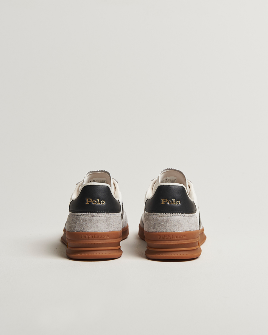 Herren | Sneaker | Polo Ralph Lauren | Aera Leather/Suede Sneaker White/Grey