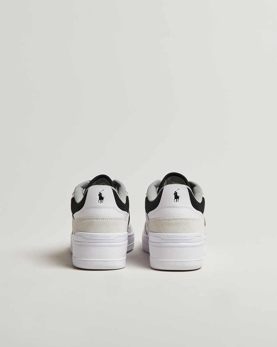 Herren | Polo Ralph Lauren Masters SP 125 Sneaker White/Black/Grey | Polo Ralph Lauren | Masters SP 125 Sneaker White/Black/Grey