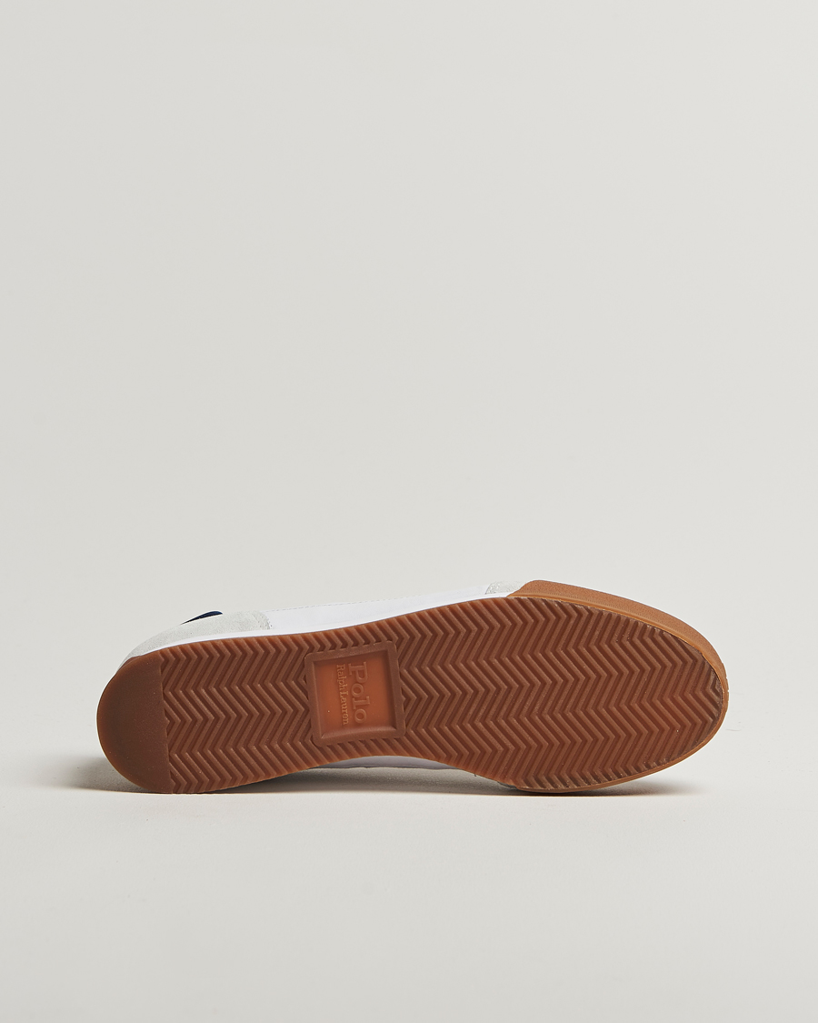 Herren | Polo Ralph Lauren Heritage Trac Sneaker White/Navy | Polo Ralph Lauren | Heritage Trac Sneaker White/Navy