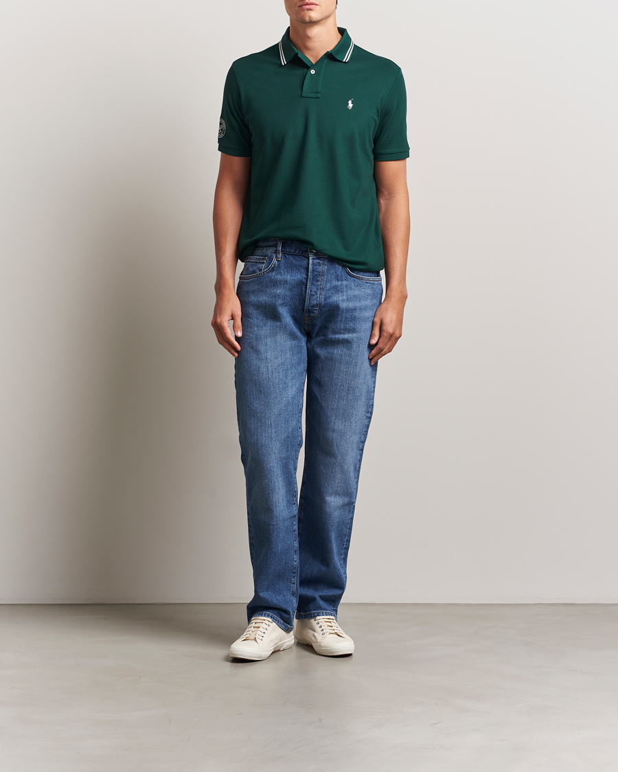 Herren | Poloshirts | Polo Ralph Lauren | Wimbledon Performance Polo Moss Agate