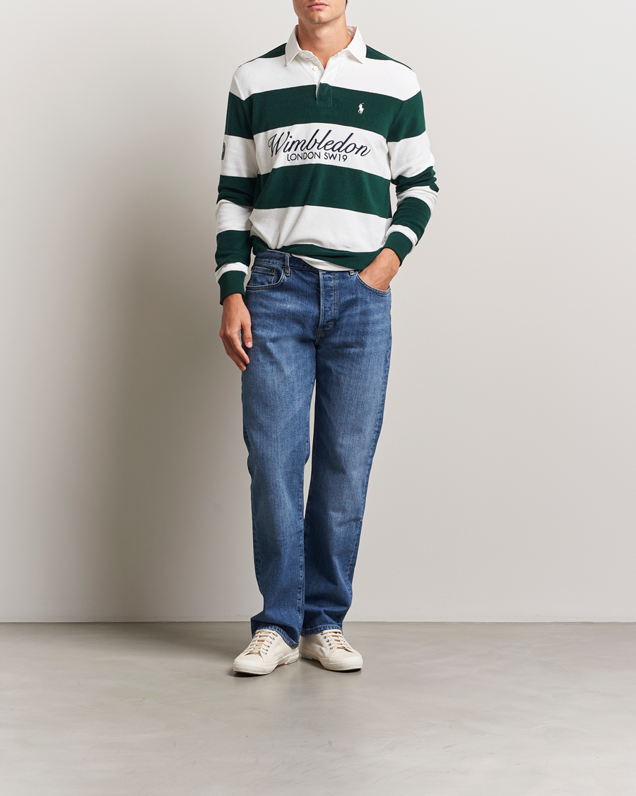 Herren | Pullover | Polo Ralph Lauren | Wimbledon Rugby Moss Agate/White