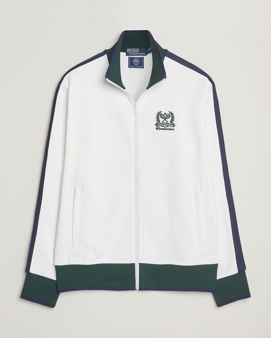 Herren | Pullover | Polo Ralph Lauren | Wimbledon Full-Zip Ceramic White