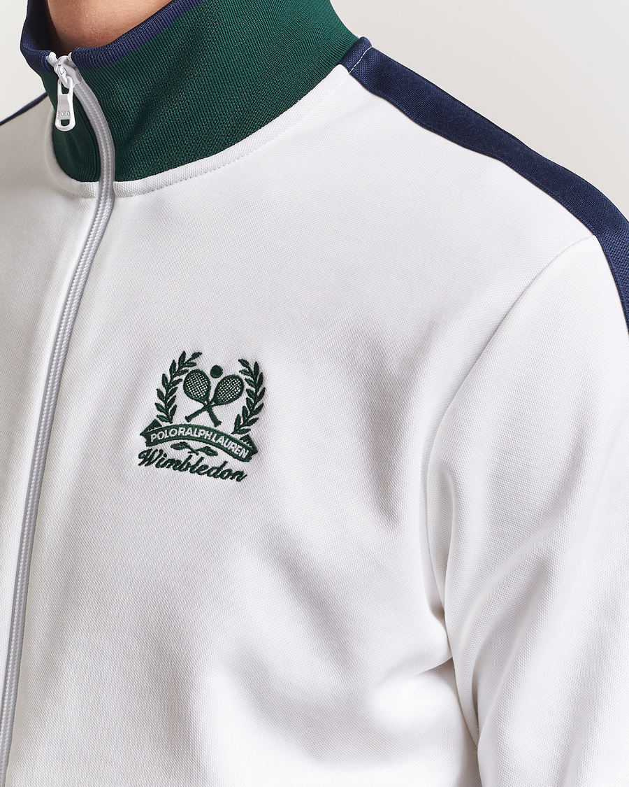Herren | Pullover | Polo Ralph Lauren | Wimbledon Full-Zip Ceramic White