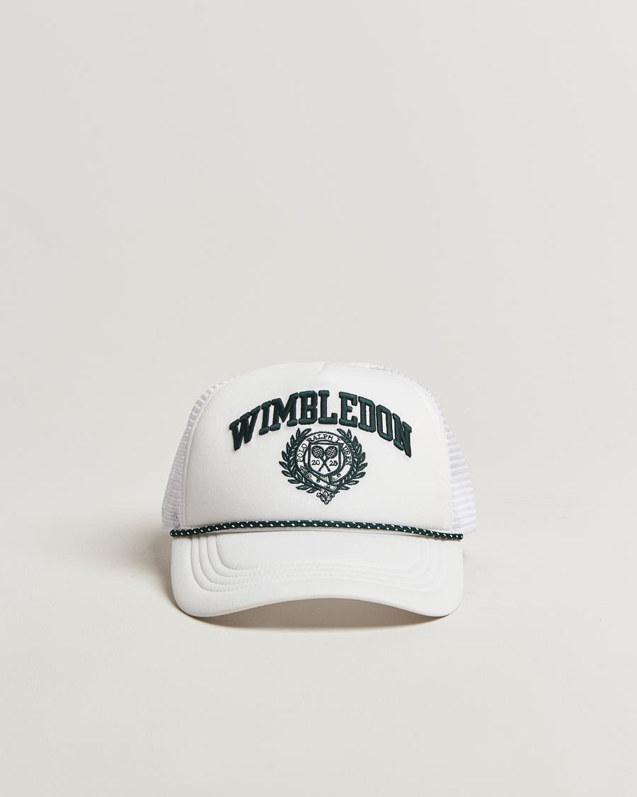 Herren | Polo Ralph Lauren Wimbledon Trucker Cap White | Polo Ralph Lauren | Wimbledon Trucker Cap White
