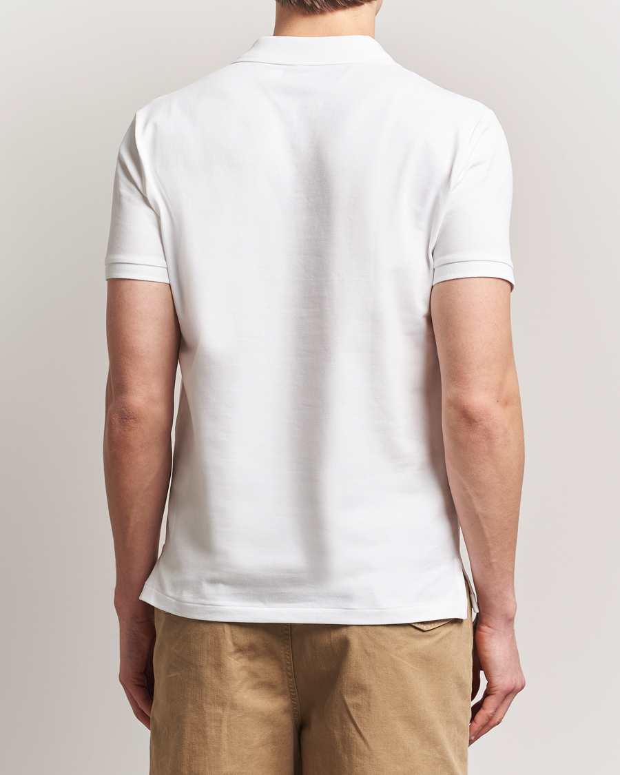 Herren | Poloshirts | Polo Ralph Lauren | Custom Slim Fit Dressed Polo White