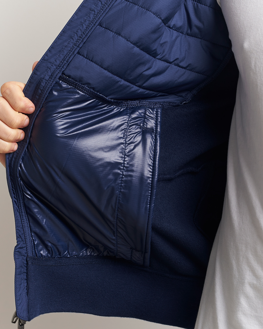 Herren | Pullover | RLX Ralph Lauren | Heavy Teach Wool Full Zip Pullover Refined Navy