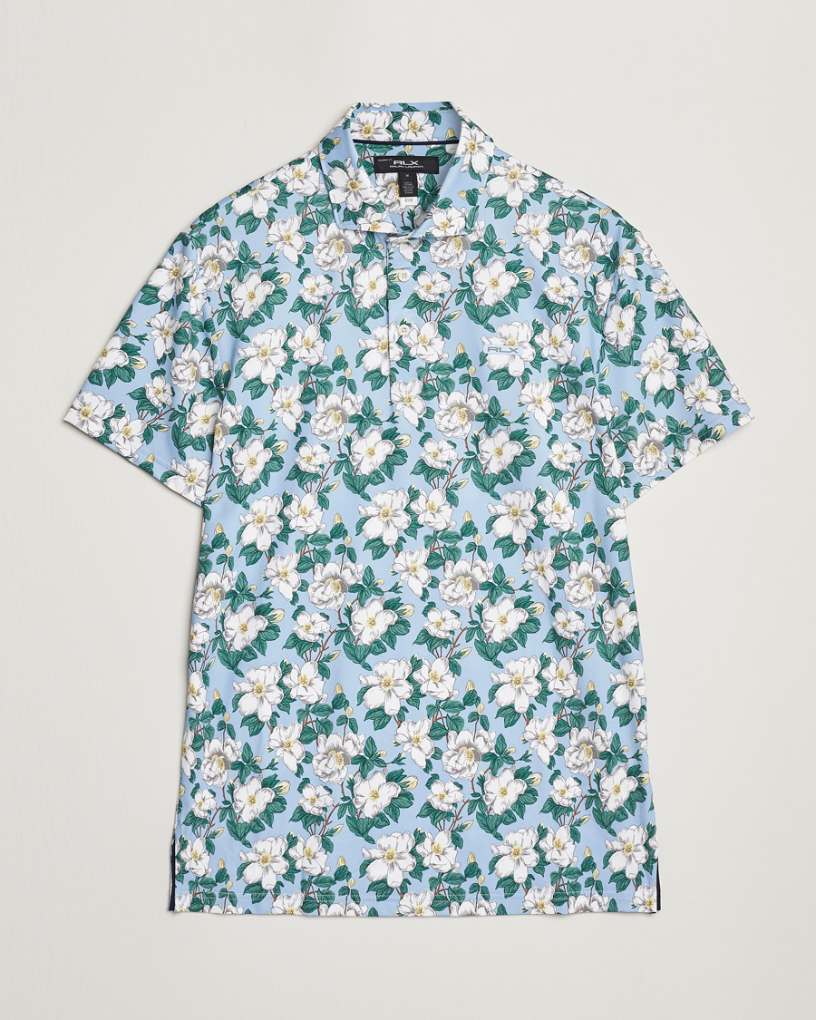 Herren | Poloshirts | RLX Ralph Lauren | Airflow Active Polo Georgia Rose/Office Blue