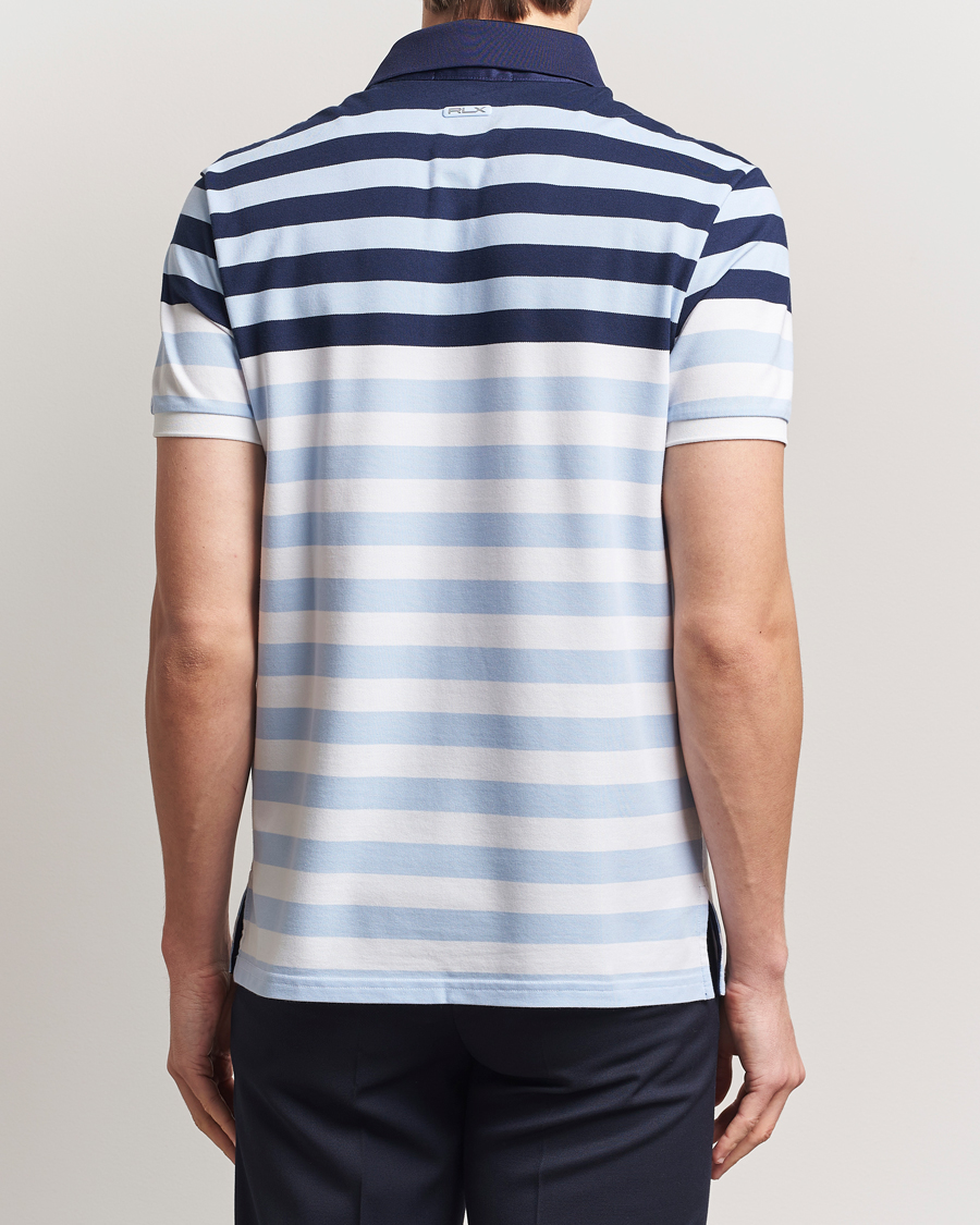 Herren | Poloshirts | RLX Ralph Lauren | Performance Pique Office Blue Multi