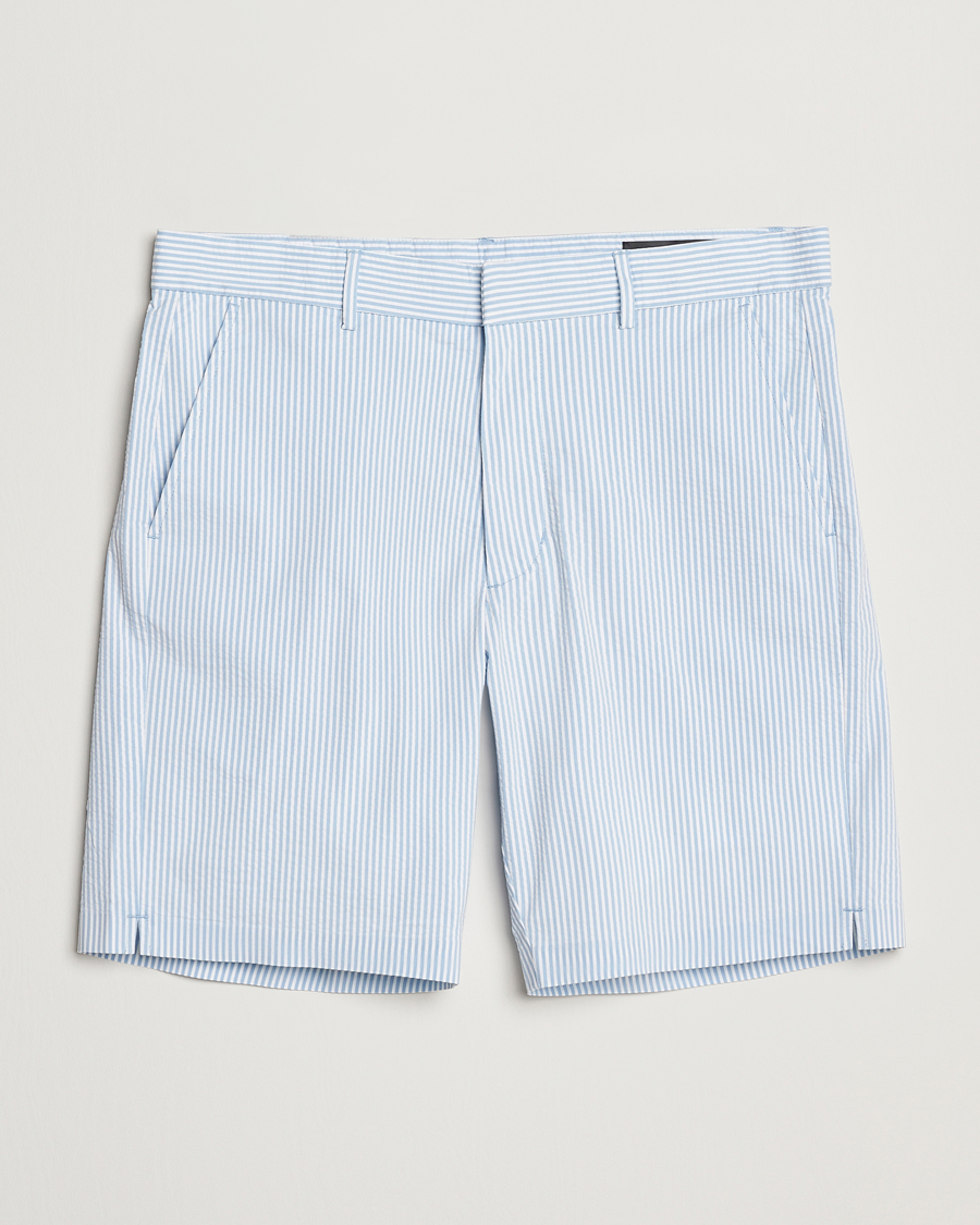 Herren | Shorts | RLX Ralph Lauren | Seersucker Shorts Powder Blue/Ceramic White