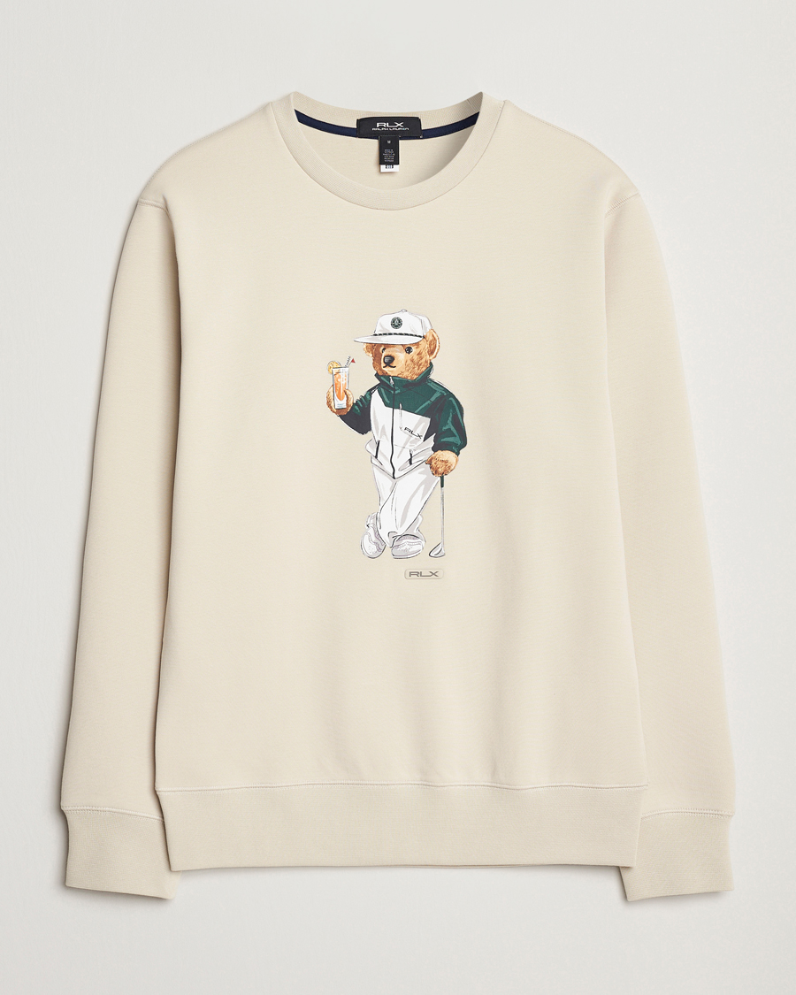 Herren | Pullover | RLX Ralph Lauren | Golf Bear Active Sweatshirt Basic Sand