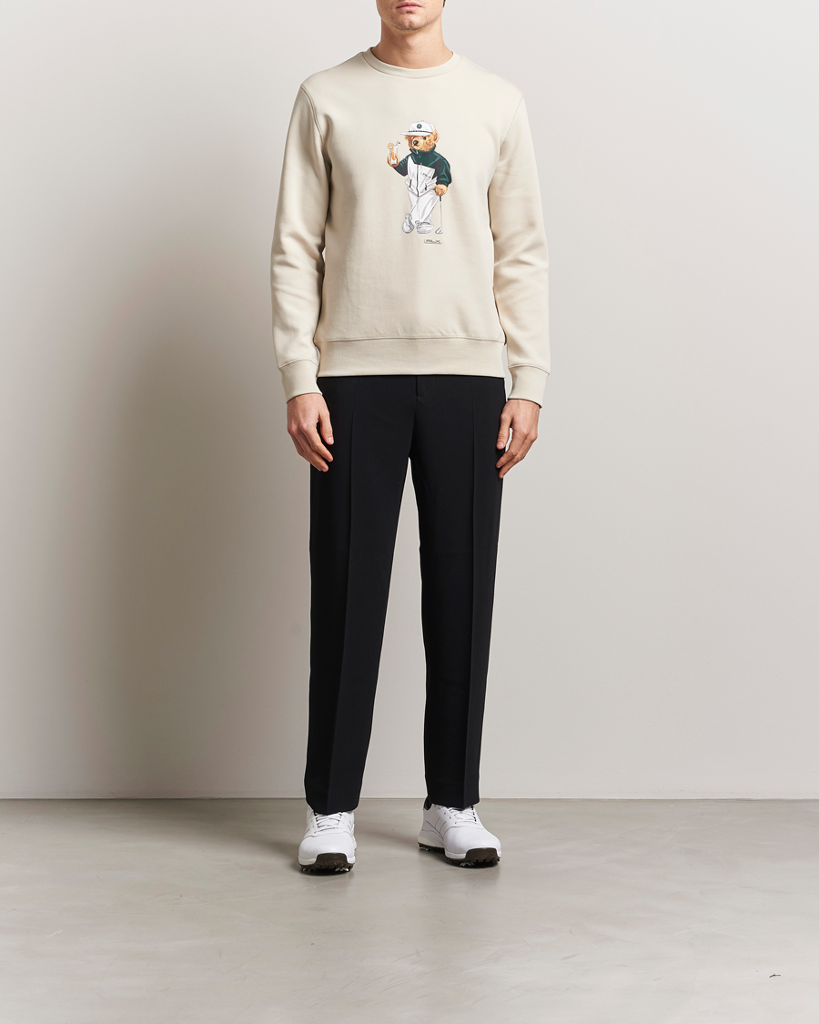 Herren | Pullover | RLX Ralph Lauren | Golf Bear Active Sweatshirt Basic Sand