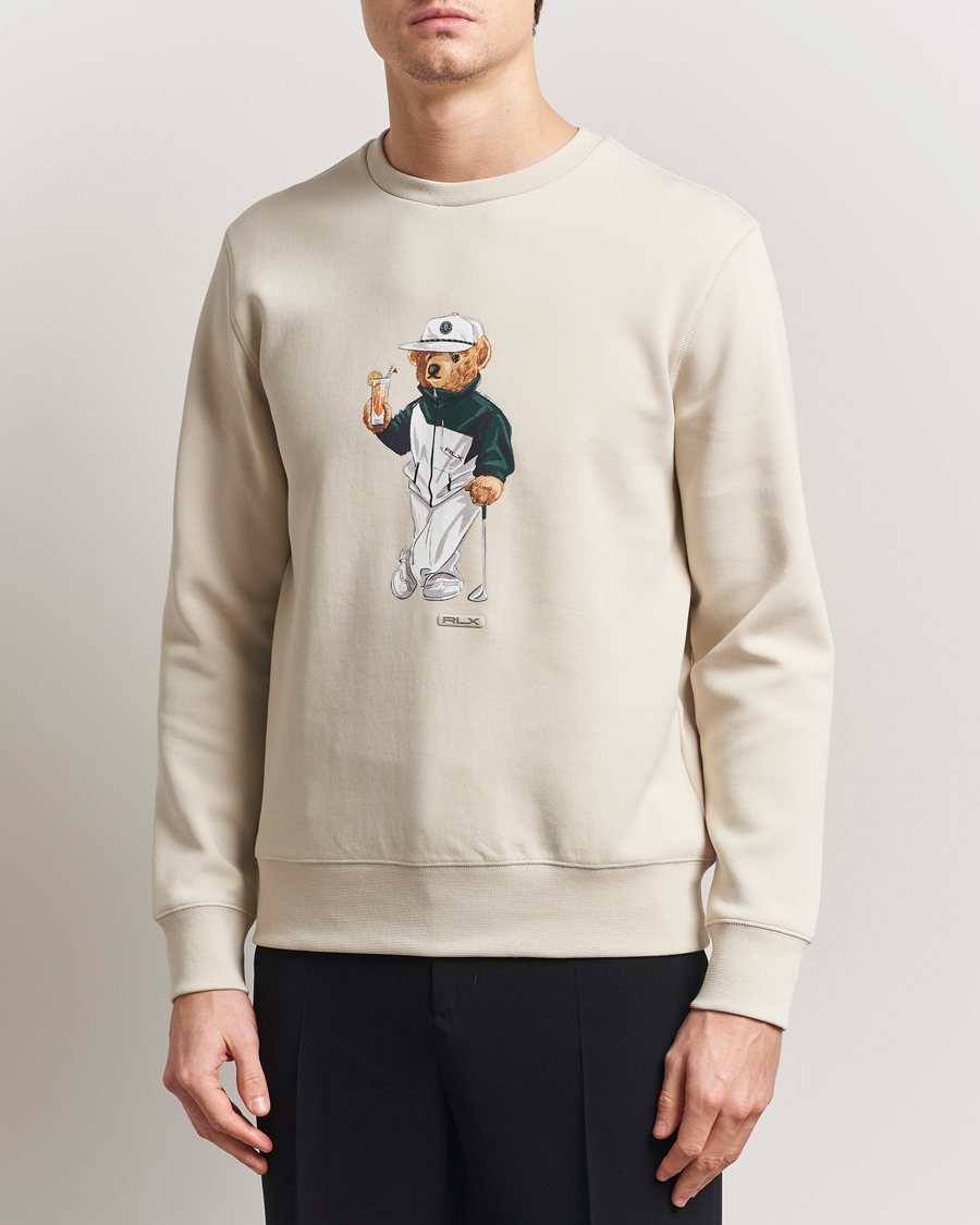 Herren | Pullover | RLX Ralph Lauren | Golf Bear Active Sweatshirt Basic Sand