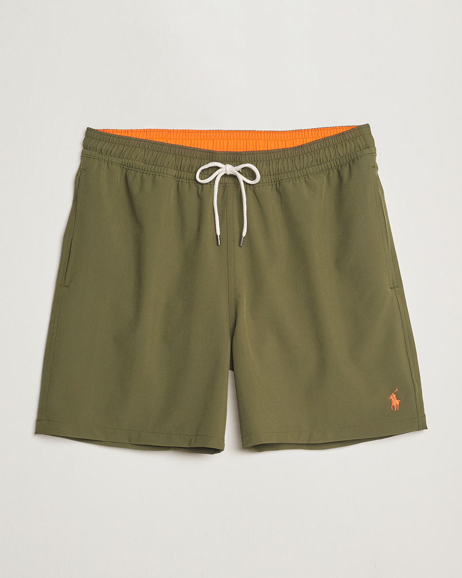 Herren | Badehosen | Polo Ralph Lauren | Recycled Traveler Swimshorts New Olive
