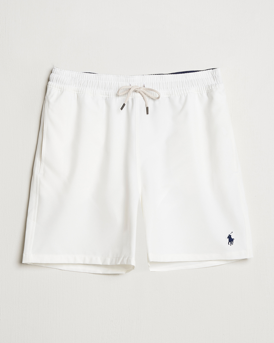 Herren | Badehosen | Polo Ralph Lauren | Recycled Traveler Swimshorts White