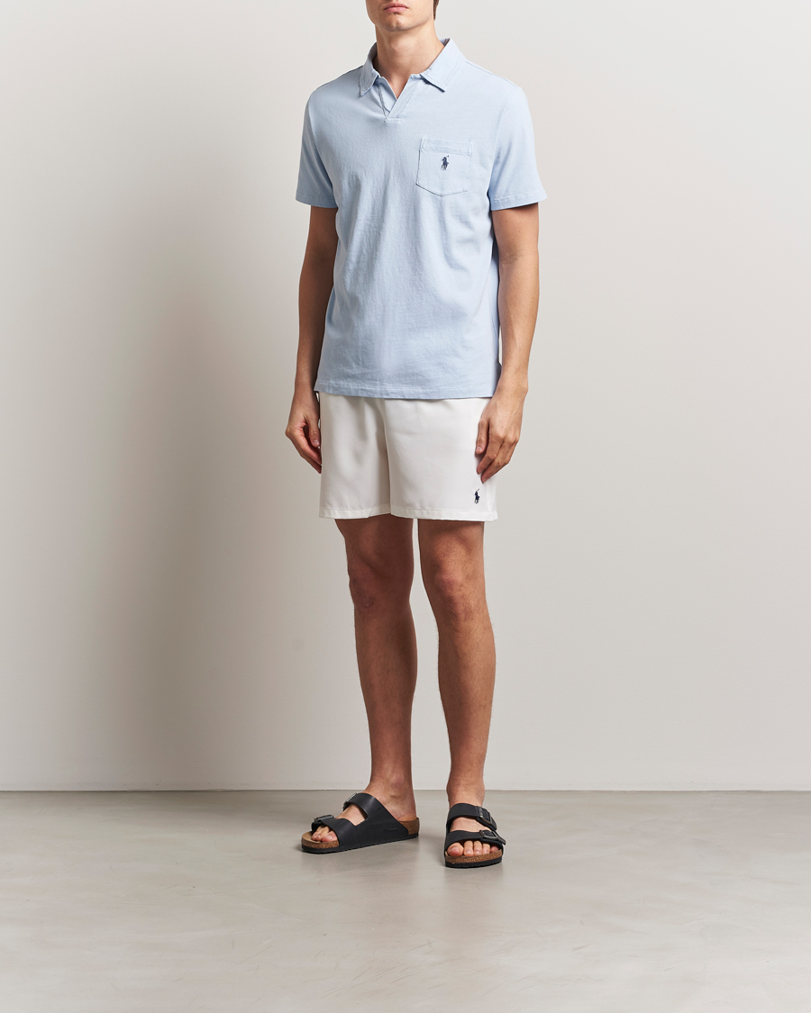 Herren | Badehosen | Polo Ralph Lauren | Recycled Traveler Swimshorts White