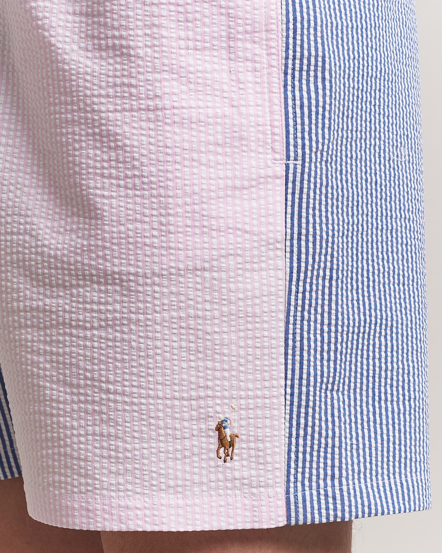 Herren | Badehosen | Polo Ralph Lauren | Recycled Traveler Seersucker Swimshorts Multi