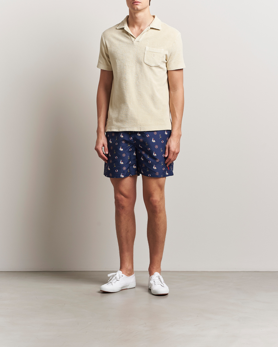 Herren | Badehosen | Polo Ralph Lauren | Traveler Recycled Swimshorts Nautical Marine