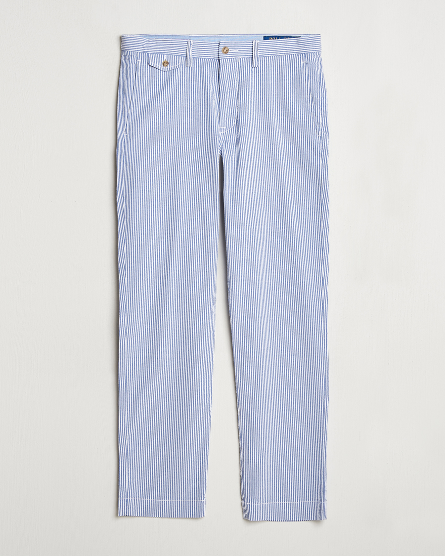 Herren | Hosen | Polo Ralph Lauren | Bedford Seersucker Pants Blue/White