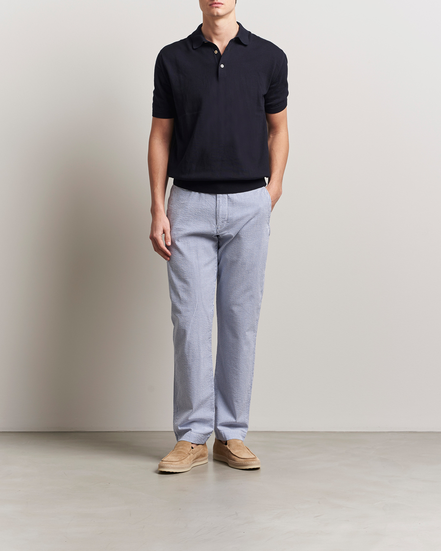 Herren | Hosen | Polo Ralph Lauren | Bedford Seersucker Pants Blue/White