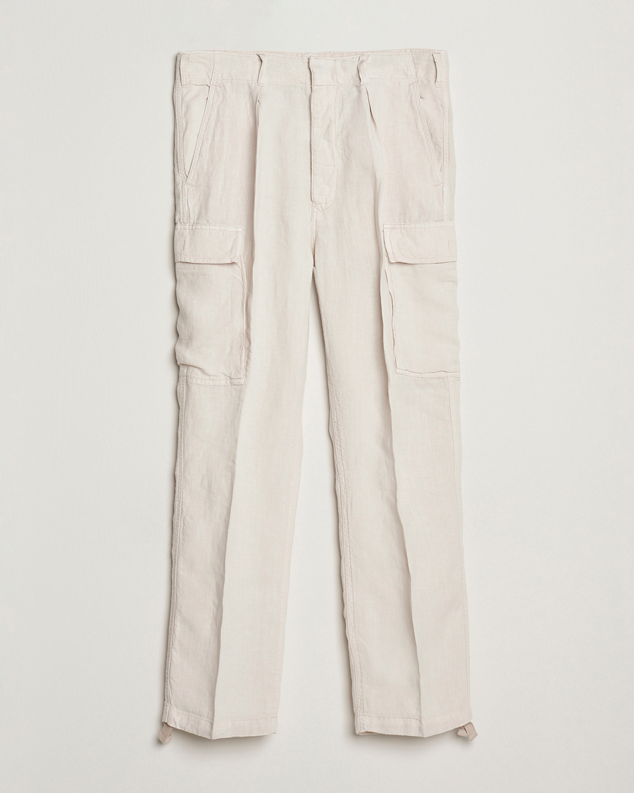 Herren | Hosen | Polo Ralph Lauren | Linen Cargo Pants Dove Beige