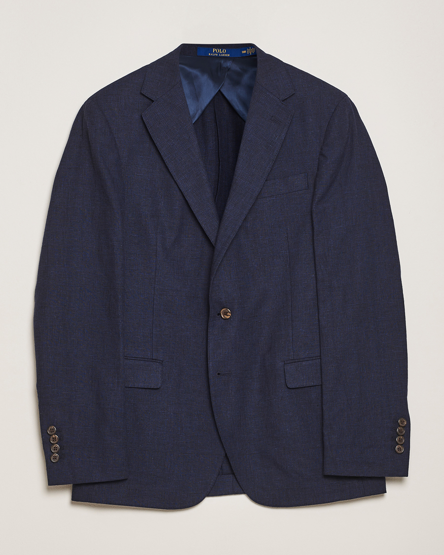 Herren | Sakkos | Polo Ralph Lauren | Tonal Glenplaid Sportcoat Dark Navy/Navy