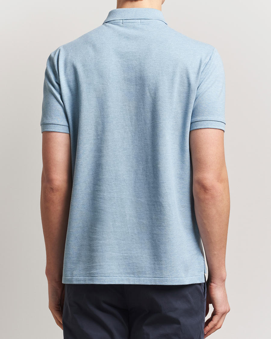 Herren | Poloshirts | Polo Ralph Lauren | Custom Slim Fit Polo Modern Blue Heather