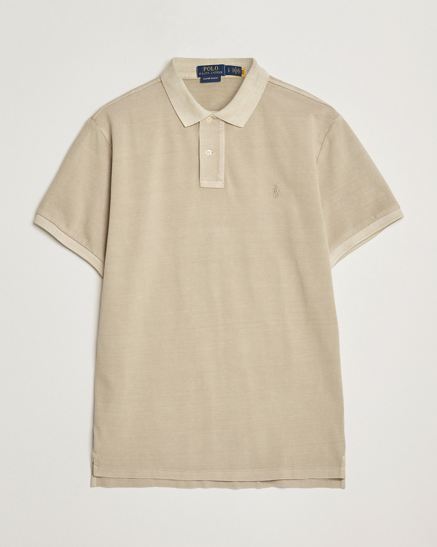 Herren | Poloshirts | Polo Ralph Lauren | Custom Slim Fit Polo Olive