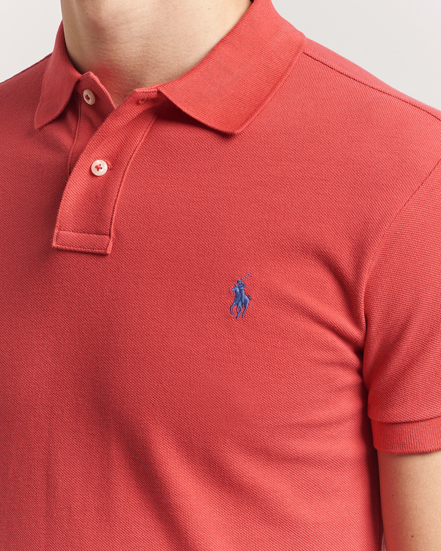 Herren | Poloshirts | Polo Ralph Lauren | Slim Fit Polo Spring Red