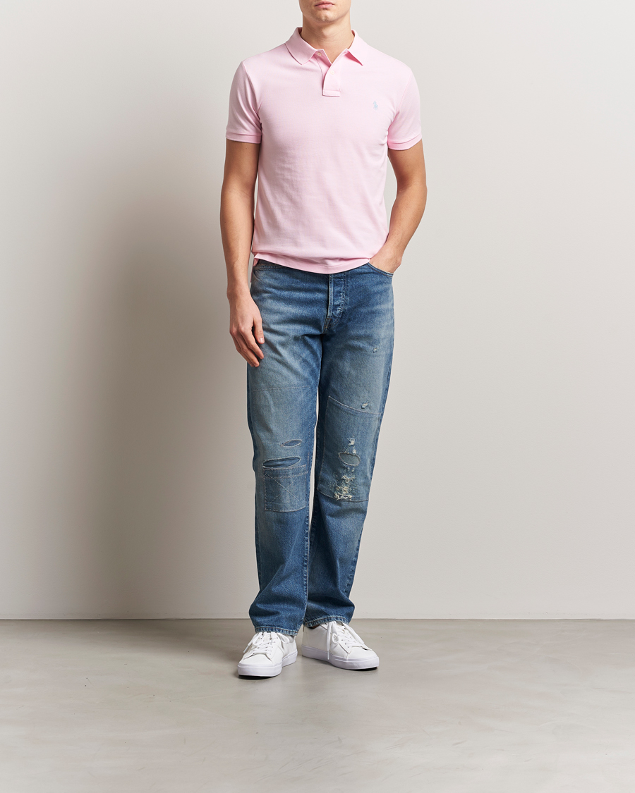 Herren | Poloshirts | Polo Ralph Lauren | Slim Fit Polo Bath Pink