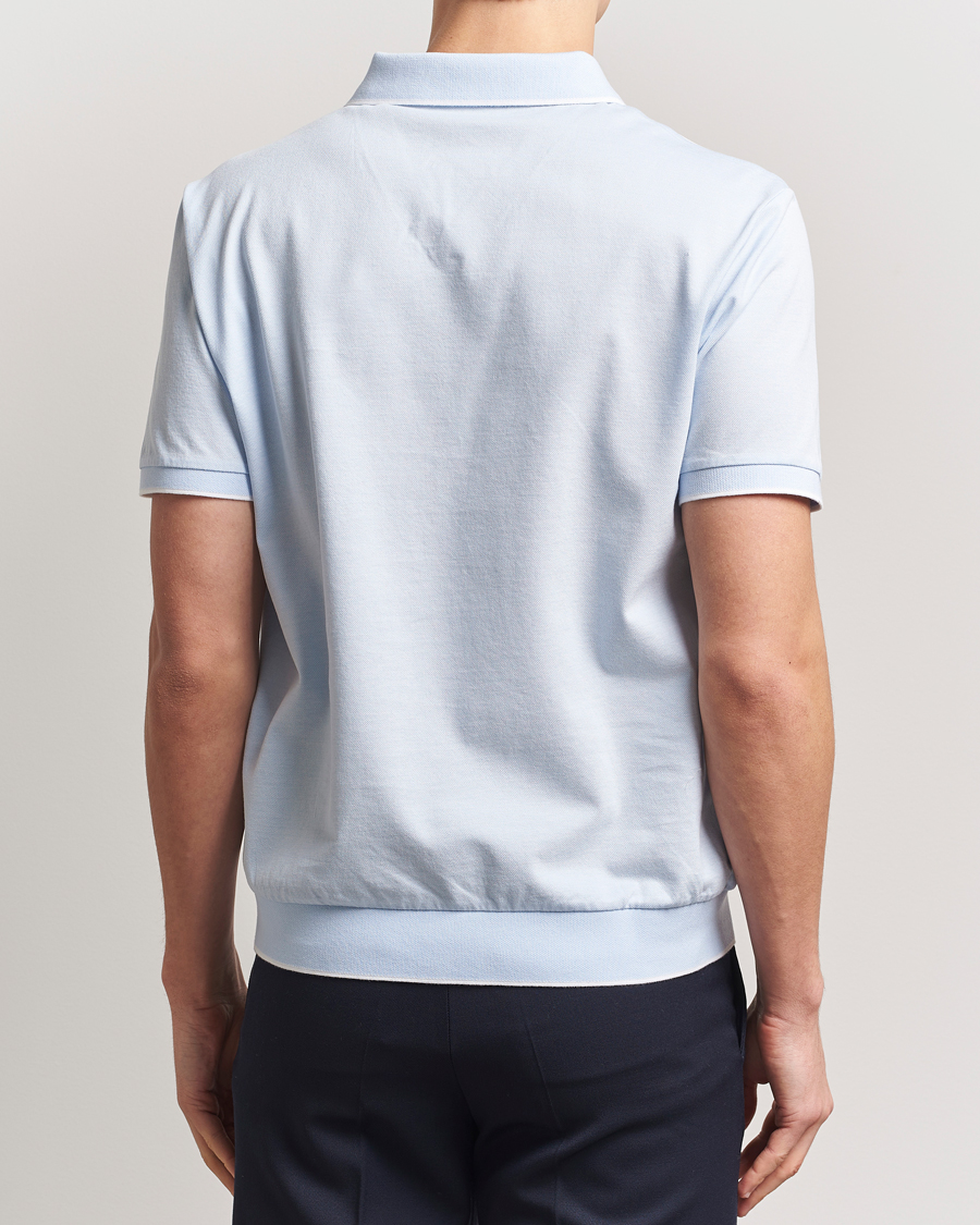 Herren | Poloshirts | Polo Ralph Lauren | Johnny Jaquard Knitted Polo Office Blue