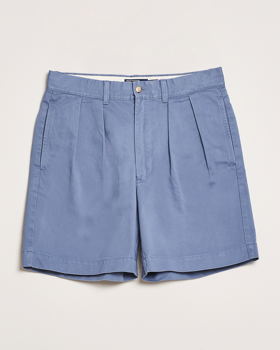 Herren | Shorts | Polo Ralph Lauren | Cormac Pleated Shorts Capri Blue