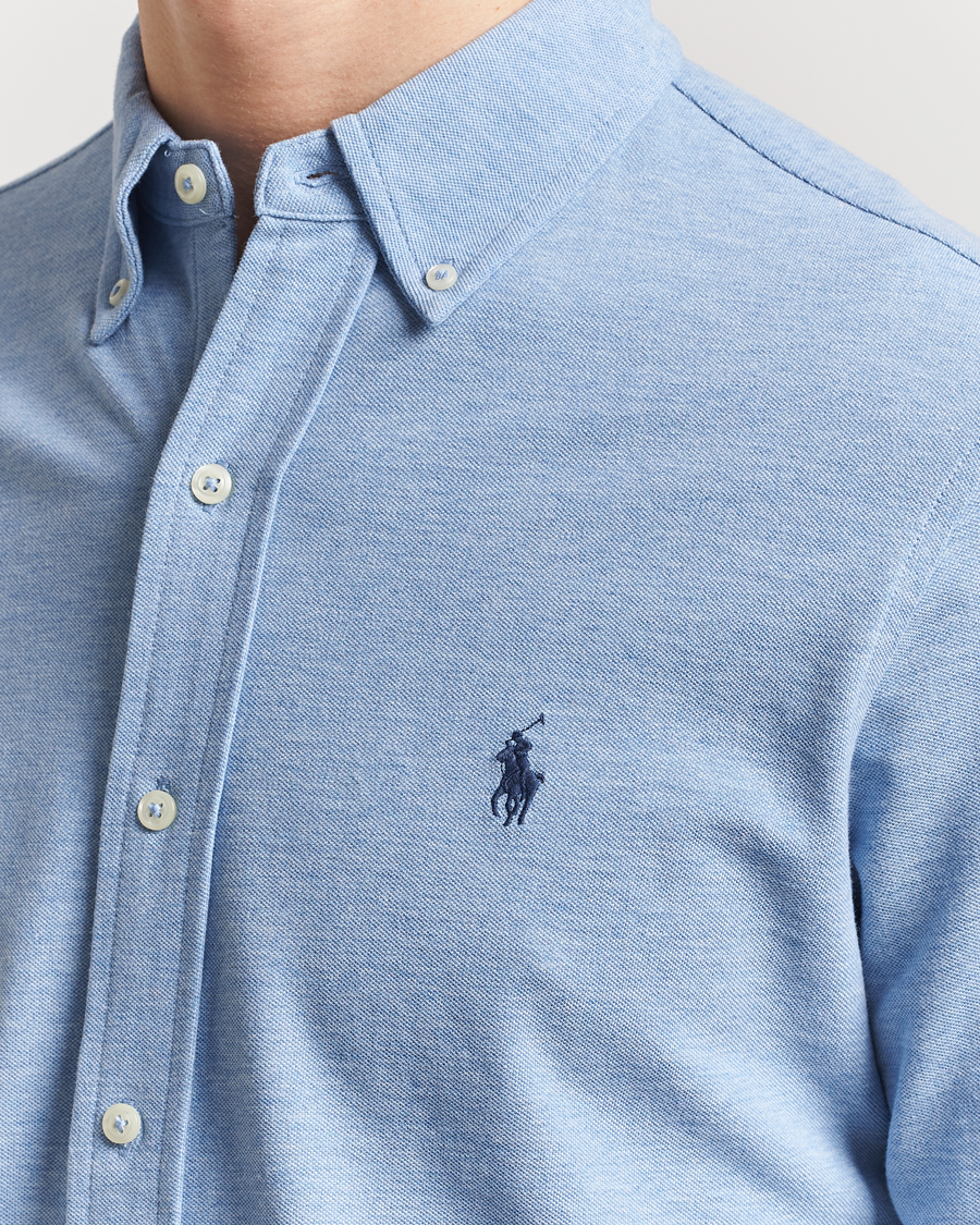 Herren | Hemden | Polo Ralph Lauren | Featherweight Mesh Shirt Isle Heather