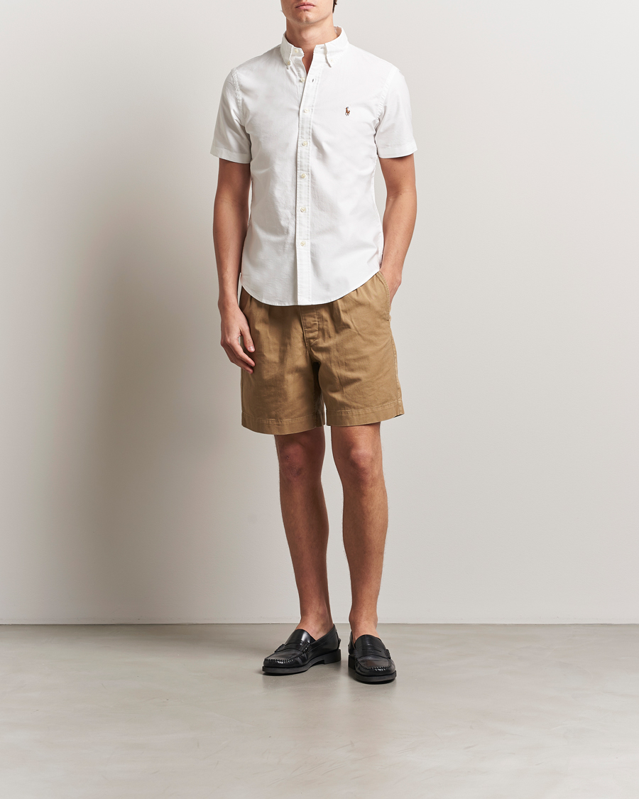 Herren | Hemden | Polo Ralph Lauren | Short Sleeve Oxford Shirt White