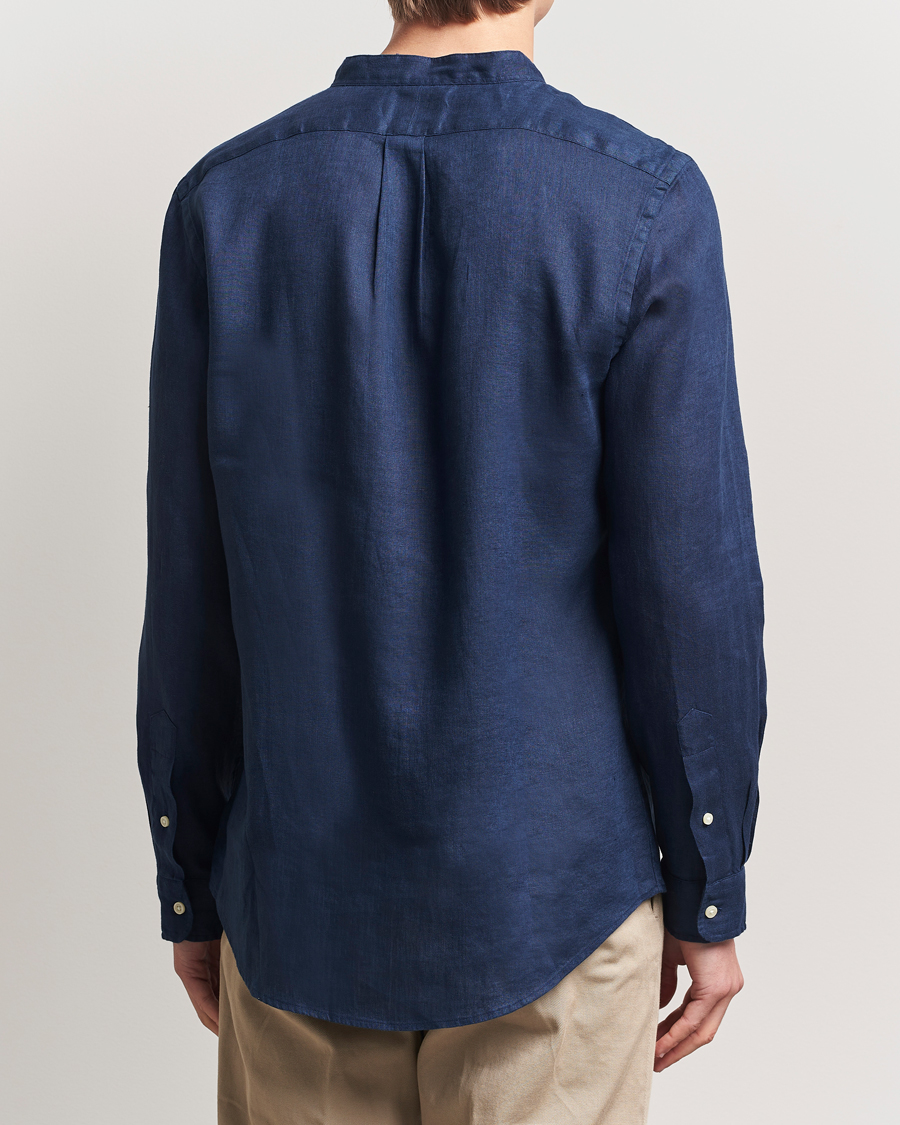 Herren | Hemden | Polo Ralph Lauren | Slim Fit Linen Shirt Newport Navy