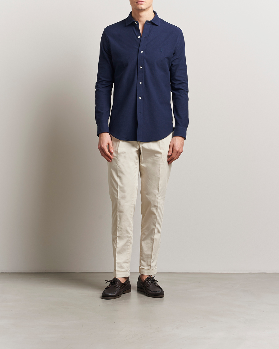 Herren | Hemden | Polo Ralph Lauren | Cotton Long Sleeve Shirt Cruise Navy