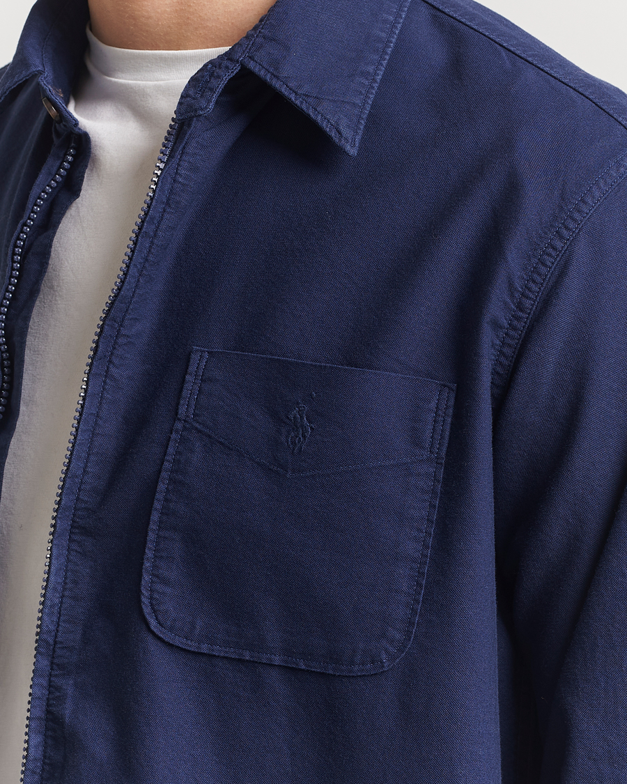 Herren | Hemden | Polo Ralph Lauren | Full Zip Overshirt Newport Navy