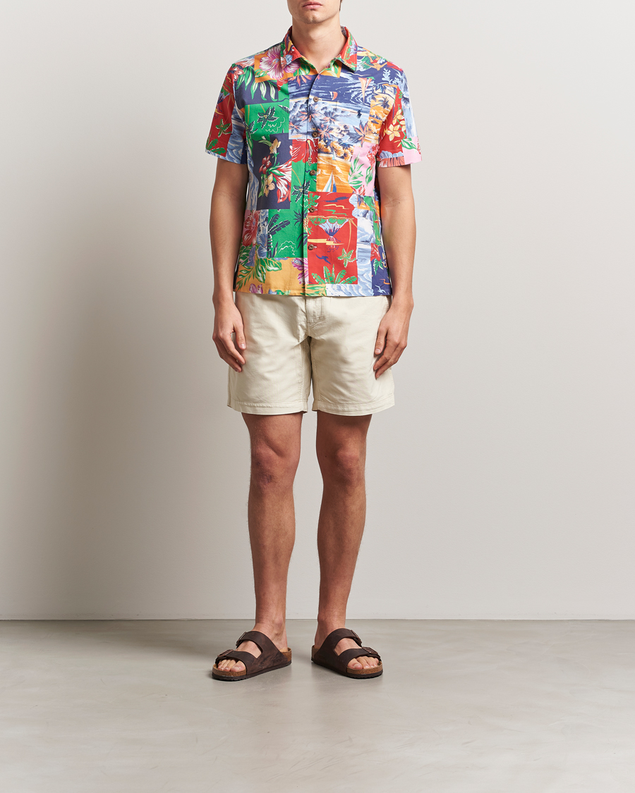 Herren | Hemden | Polo Ralph Lauren | Short Sleeve Flower Shirt Beach Patchwork