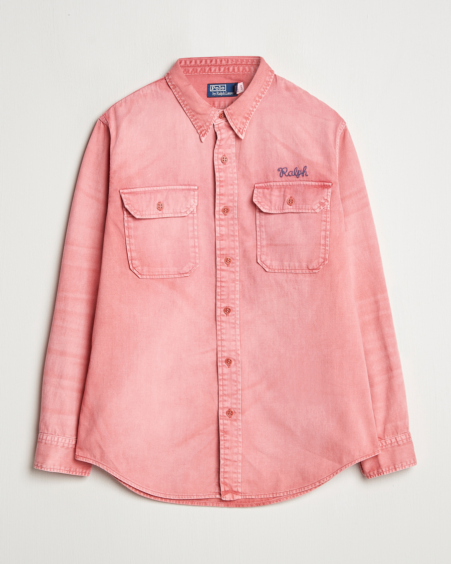 Herren | Hemden | Polo Ralph Lauren | Garment Dyed Overshirt Nantucket Red