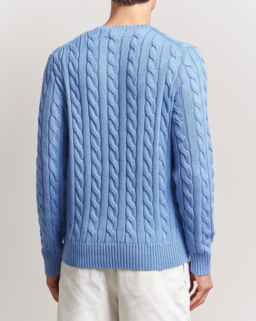Herren | Pullover | Polo Ralph Lauren | Cotton Cable Pullover New Litchfield Blue