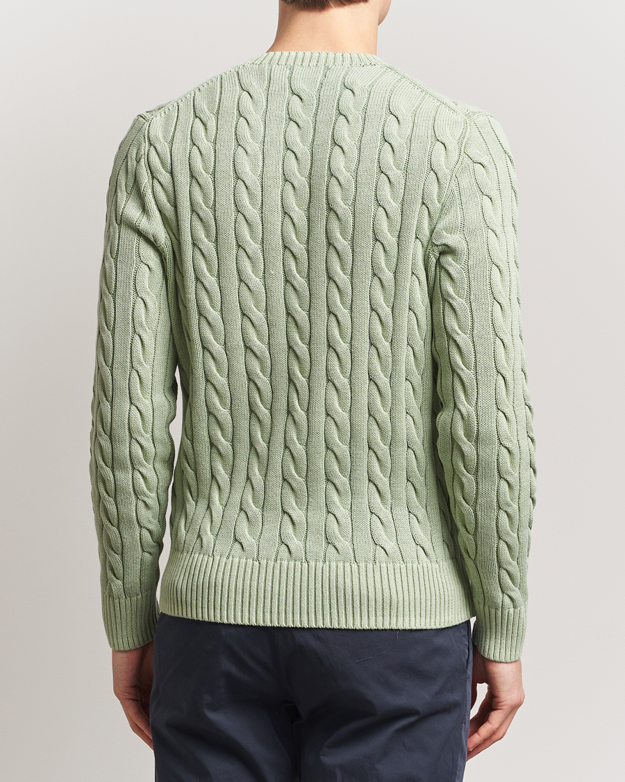 Herren | Pullover | Polo Ralph Lauren | Cotton Cable Pullover Greenstone