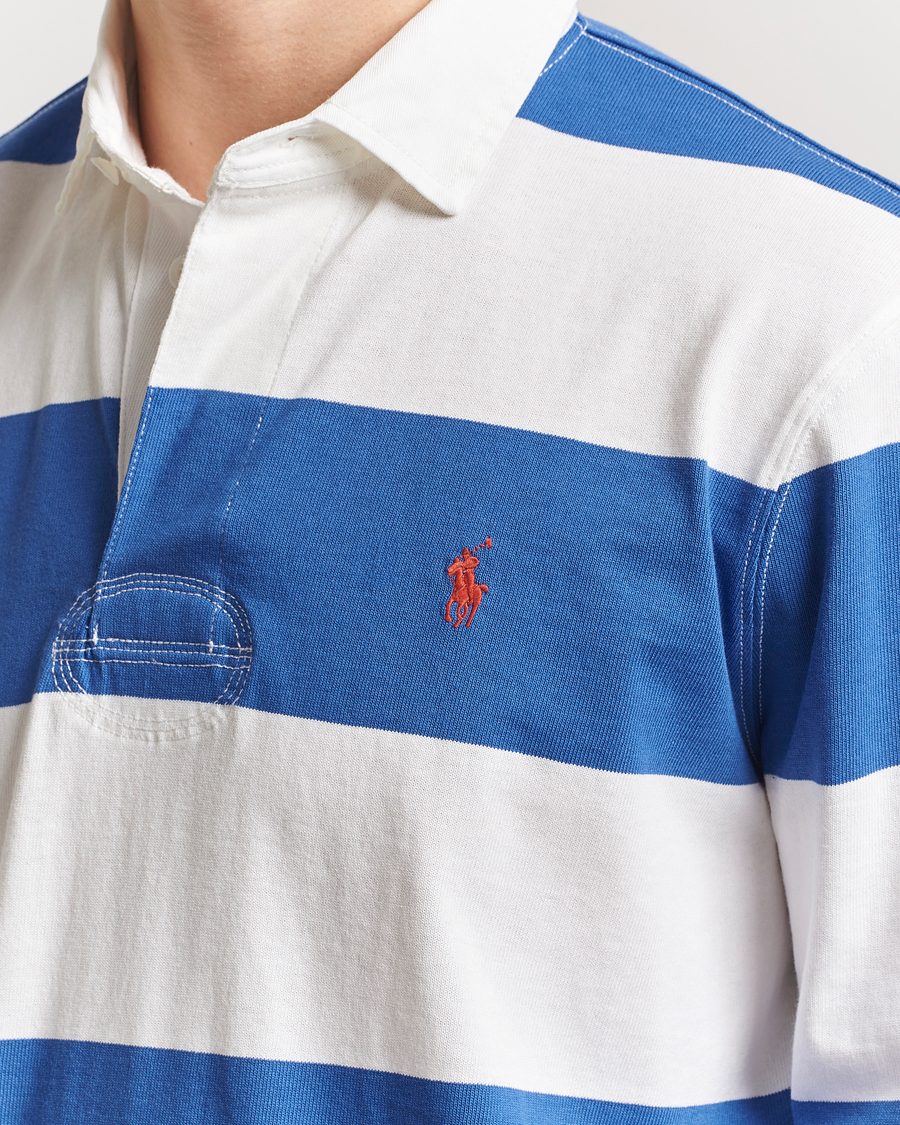 Herren | Pullover | Polo Ralph Lauren | Barstriped Rugger Blue/White