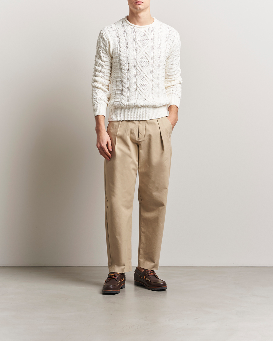 Herren | Pullover | Polo Ralph Lauren | Cotton Pullover Deckwash White