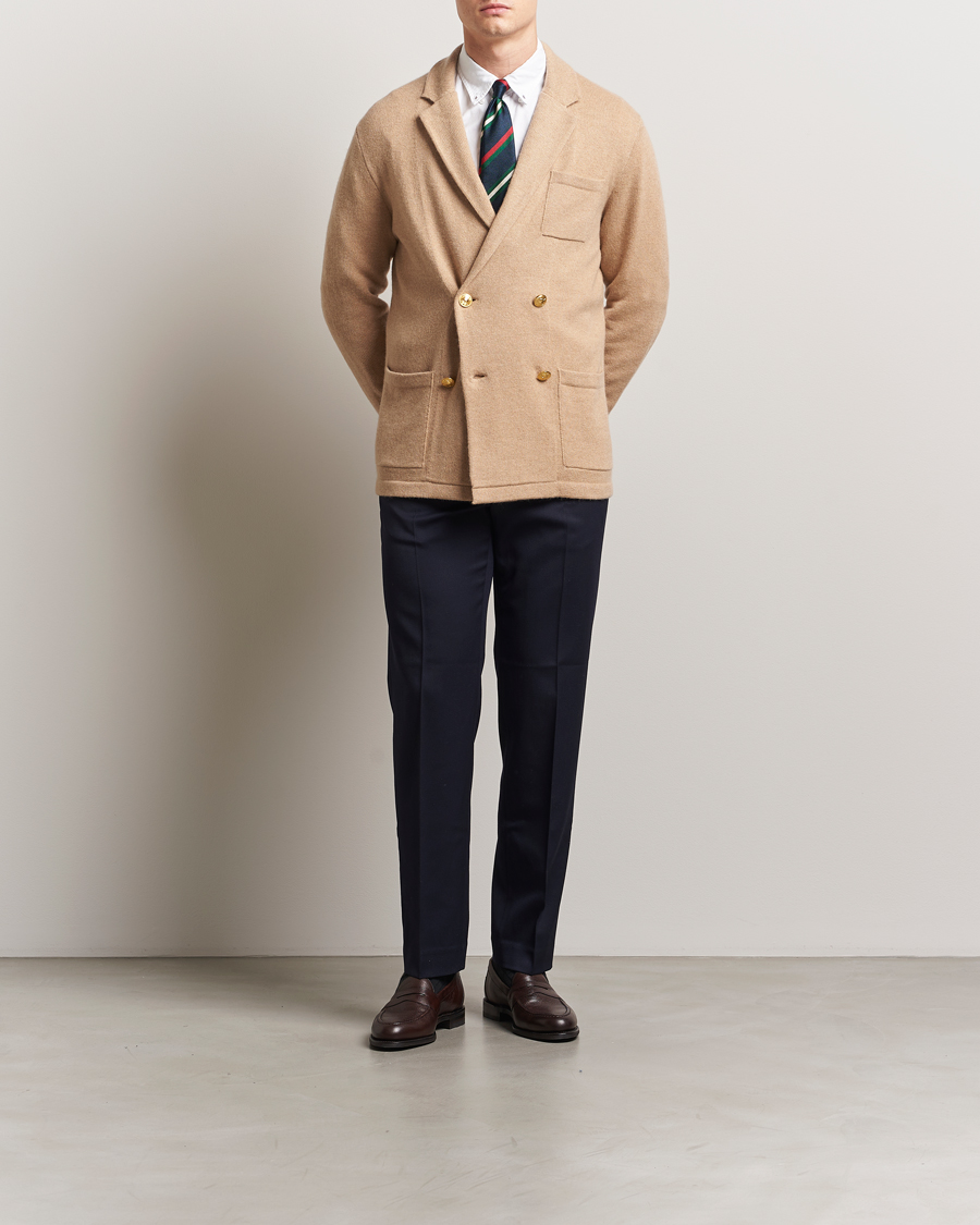 Herren | Pullover | Polo Ralph Lauren | Double Breasted Cashmere Cardigan Dune Melange