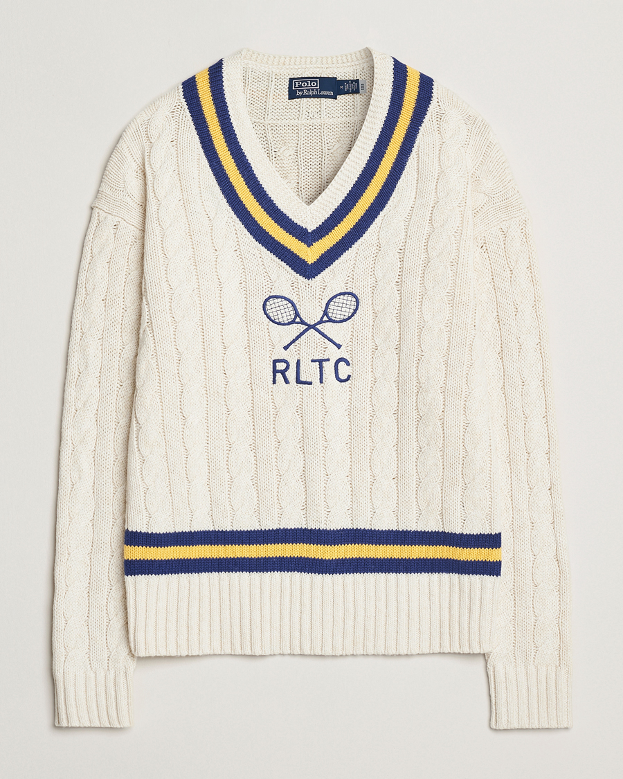 Herren | Pullover | Polo Ralph Lauren | Cricket Cotton/Cashmere Sweater Cream