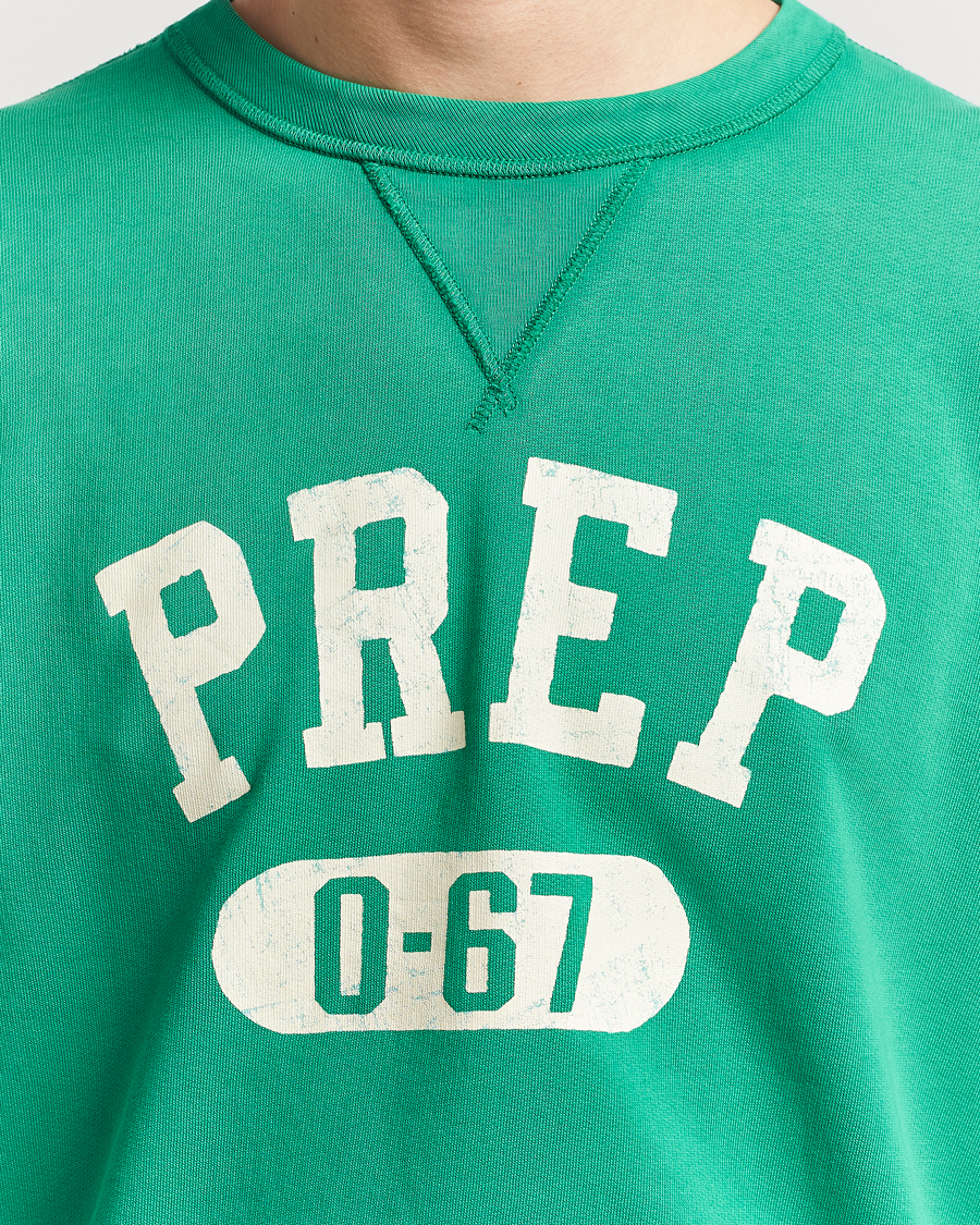 Herren | Pullover | Polo Ralph Lauren | Vintage Crew Neck Sweatshirt Cruise Green